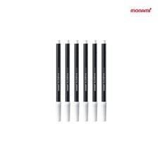 모나미 어데나 컴퓨터용 수성사인펜 500, 6개