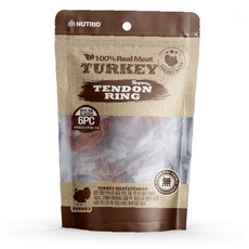 반려견 간식 칠면조 힘줄 링 6p 중형견 치아 건강 씹는 간식 애견 껌 자연건조, 1개, 상세페이지 참조