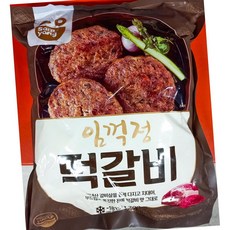 임꺽정 떡갈비 NEW 100g x12개입 1.2k X5, 단품, 5개