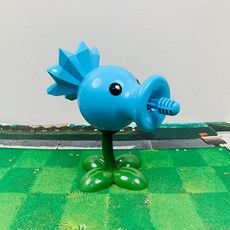 植物大戰僵尸玩具 植物大戰僵尸2玩具兒童火焰豌豆射手寒冰強酸檸檬射手堅果土豆雷, 1個, 大号寒冰射手单个散装