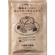 잡곡밥 본점 핫케이크 믹스 170g 쌀가루 글루텐프리 밀가루 미사용 팬케이크 믹스 2024년 일본 잡곡 어워드 금상 수상, 1