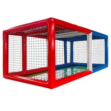 드론축구골대 공기주입식 에어프레임 청소년학교 훈련경기용, 1개, 표준 6x3x3m