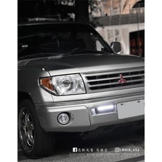 三菱 PAJERO 汽車大燈 LED魚眼 GLCPLUS 魚眼大燈, 1個