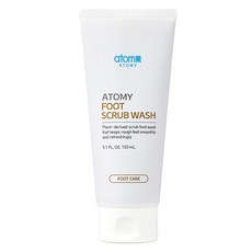 애터미 풋스크럽 워시 150ml 발 각질제거 곡물성분 보습 세정 쿨링 발관리