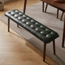 에코 소라노 피아노의자 다용도 원목 스툴 대기실 원목 장의자, 그린-RF-DZ1034