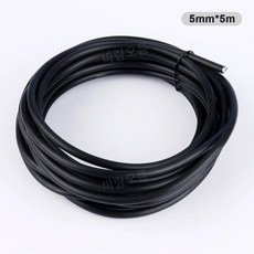 정원 분재 와이어 고정 케이블 철사 1-5mm 5m 1롤, 1개, 5mm