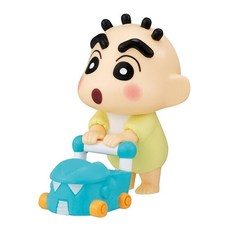 BANDAI 蠟筆小新 Baby 嬰兒公仔 推車系列, 1個, 嬰兒小新/B2-30