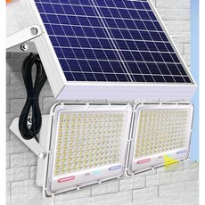 가로등 LED 태양열 공장등 방수 투광기 투광등 조명등, 2. 4000W 매우 밝은 렌즈