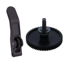 Bambu Lab A1 Mini 3D 프린터용 강화 강철 압출기 기어 키트 DLC 나노 코팅 듀얼 알루미늄 핸들 및 POM 포함, H2D