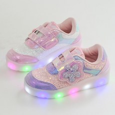 레비스풋 바니비 팝스 국산 아동 키즈 여아 LED 운동화