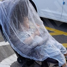 유모차가리개 유모차용커버 유모차커튼 레이스 여름용 1P