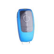 더조은셀러 벤츠 E C S 클래스 키케이스 키홀더 풀커버 클리어뷰, 벤츠 CV-02 - 블루