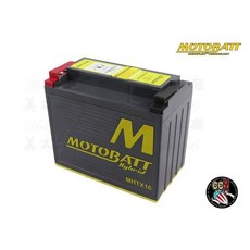 《美式工廠》美國黃霸 MOTOBATT 総代理公司貨 鉛鋰複合超級電瓶 充電, 1個, MHTX30