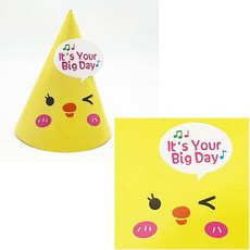 별별마켓 생일 고깔모자 삐약이 색상임의 포토존