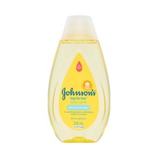 Johnson's 嬌生嬰兒洗髮沐浴乳，溫和不流淚配方，寶寶洗髮沐浴二合一，呵護嬌嫩肌膚, 3個, 200ml