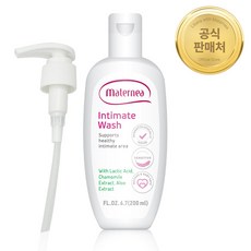 [공식수입판매처] Maternea 마더니아 여성청결제 임산부 외음부 Y존 이너 약산성 클렌저 페미닌워시, 1개, 200ml