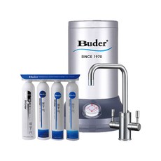 BUDER普德BD-3004VV不鏽鋼龍頭廚下飲水機：超高溫、真空桶省電系列, BD-3004VV+DC-1604