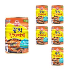 오뚜기 김치찌개 꽁치 400g 6개