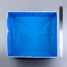 臺灣熱銷 太空玩具沙便攜帶無紡布折疊沙盤配件兒童手工diy彩砂收納託盤, 1個, 摺疊沙盤