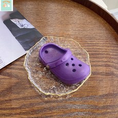 本町萌寵 迷你洞洞鞋 鸚鵡啃咬玩具 解悶玩具 #洞洞鞋#啃咬玩具#解悶玩具#鸚鵡玩具#鸚鵡洞洞鞋, 紫色, 1個