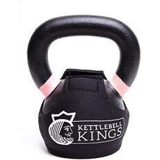 케틀벨 킹스 제품 전용 - 파우더 코트 랩4-48kg 헬스장 또는 가정용 피트니스 보호를 위한 3mm 네오프렌 슬리브가 있는 바닥 보호 커버, 6 KG