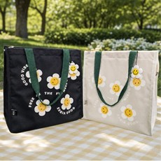 TOROSS 스마일 보온보냉 가방 냉온백 쿨러백 보냉백, 1000L, 아이보리+아이보리