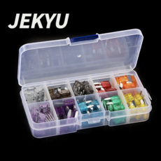 (제이케이) 카 자동차용 휴즈 퓨즈 FUSE 신형 미니 mini fuse 120pcs CAR FUSES, 1개 1개