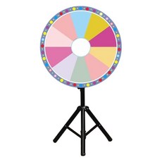 행사용 돌림판 추첨 원판 업소용 매장 펜 룰렛판 수 60cm 쓸 지우고 스타 있음, C. 60CM 지워쓰 펜 증정