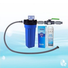 易購淨水 石灰質抗垢淨水器05型 除垢除鏽水垢淨水器過濾器, 1個, 4分進出口－超商限一組