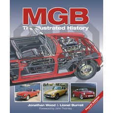 (영문도서) MGB the Illustrated History 4th Edition: Updated and Enlarged Hardcover, Veloce Publishing, English, 9781787113626