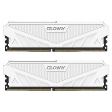 글로웨이 DDR4 데스크탑 램 티앤스 화이트 C18 8GB GW3600N8G-18W 2개입, 1개 1개