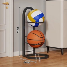 공 정리대 선반 아들방 접이식 조립형 보관대 2차 2단, 1개, 블랙 조합 2칸