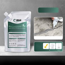 두우둥 콘크리트크랙보수제 접착제 타일 틈새, 1개, 1L, 속건 유성 5개 50m