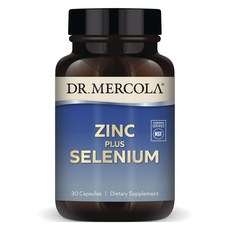 DR. MERCOLA 鋅&硒膠囊, 30顆, 1個