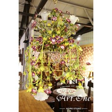 AW26011 花園花草吊燈 廚房餐廳裝飾吊燈 花草造型 簡約安裝