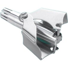 不鏽鋼鼻毛修剪器 - 無痛安全修鼻毛刀 男士專用, 不鏽鋼鼻毛剪1入, 01