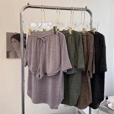 【套裝】特大碼300斤慵懶風套裝女夏季胖妹妹寬鬆短袖短褲運動休閒兩件套 套裝 加大碼套裝