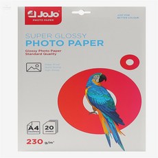 모아프라임 잉크젯 포토 인화지 A4 20매 포토용지