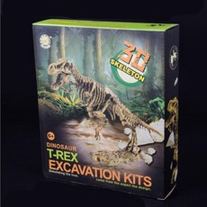 진짜같은 고급 공룡 화석 발굴 키트 대형 학습자료 과학준비물 과학놀이, 티라노사우루스, 티라노사우루스
