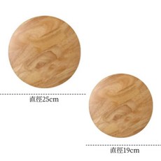 HUGO LIGHTING 木藝壁燈 LED背景燈 臥室床頭燈, 圓形 高質感實木,小款