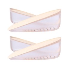 FOOTINSOLE 女性用後腳跟緩衝矽膠鞋墊 2雙組