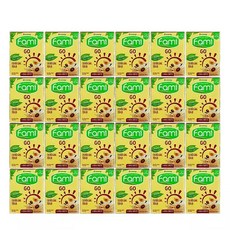 fami 베트남 파미 두유 200ml (팥맛)/24개 비나소이, 24개