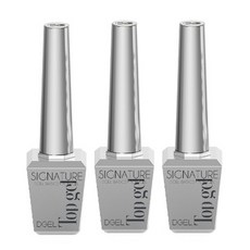 디젤 시그니처 방 탑젤 x 3개 / 고광택 프리미엄 방탑 젤네일, 라이트, 12ml