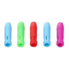 초크 홀더 플라스틱 펜 화려한 분필 조절, 1개