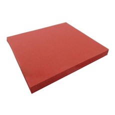 發泡耐高溫矽膠墊片 適用於熱轉印燙標機, 12*12CM 公分 ,1CM 公分 厚度
