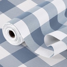 주방 캐비닛용 선반 라이너 비접착식 서랍 라이너 미끄럼 방지 강한 그립 캐비닛 라이너 두꺼운 종이 선반 옷장 찬장 도구 상자 식료품 저장실 욕실 서랍용 블, 블루