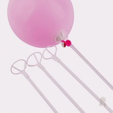 파티 행사 생일 장식용 투명 긴 막대 풍선 고정 거치대 스탠드 홀더 꽂이, 1개, 상세페이지 참조