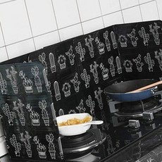 접이패널 조리기름 차단 가림막, 1개