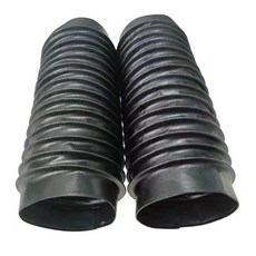 圓形絲杠防護罩 耐高溫 防塵罩 【內徑】25 mm 【伸長】 200 mm 【兩件】, 1個, 【內徑】25  mm,【伸長】 200 mm  【兩件】