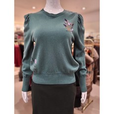 비꼴리끄 울 퍼프소매 크루넥 풀오버 B244KU3010450_s 705245